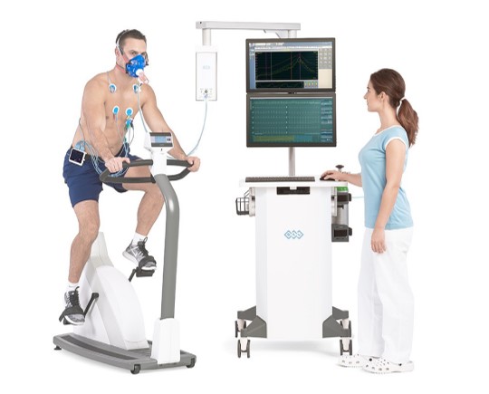 cardiopulmonary stress test (CPET)